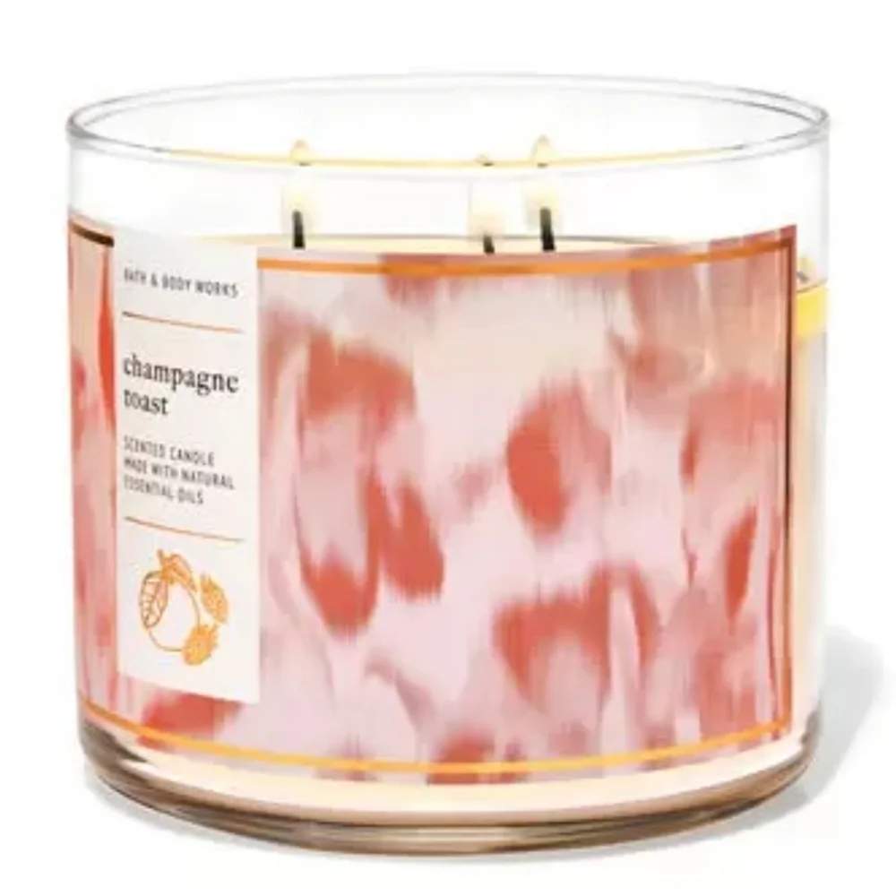 bath and body works Champagne Toast 3-Wick Candle